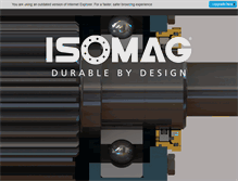 Tablet Screenshot of isomag.com